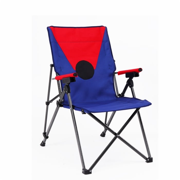 Custom Metal Armrest Fishing Adult Beach Portable Outdoor Folding Camp Chair