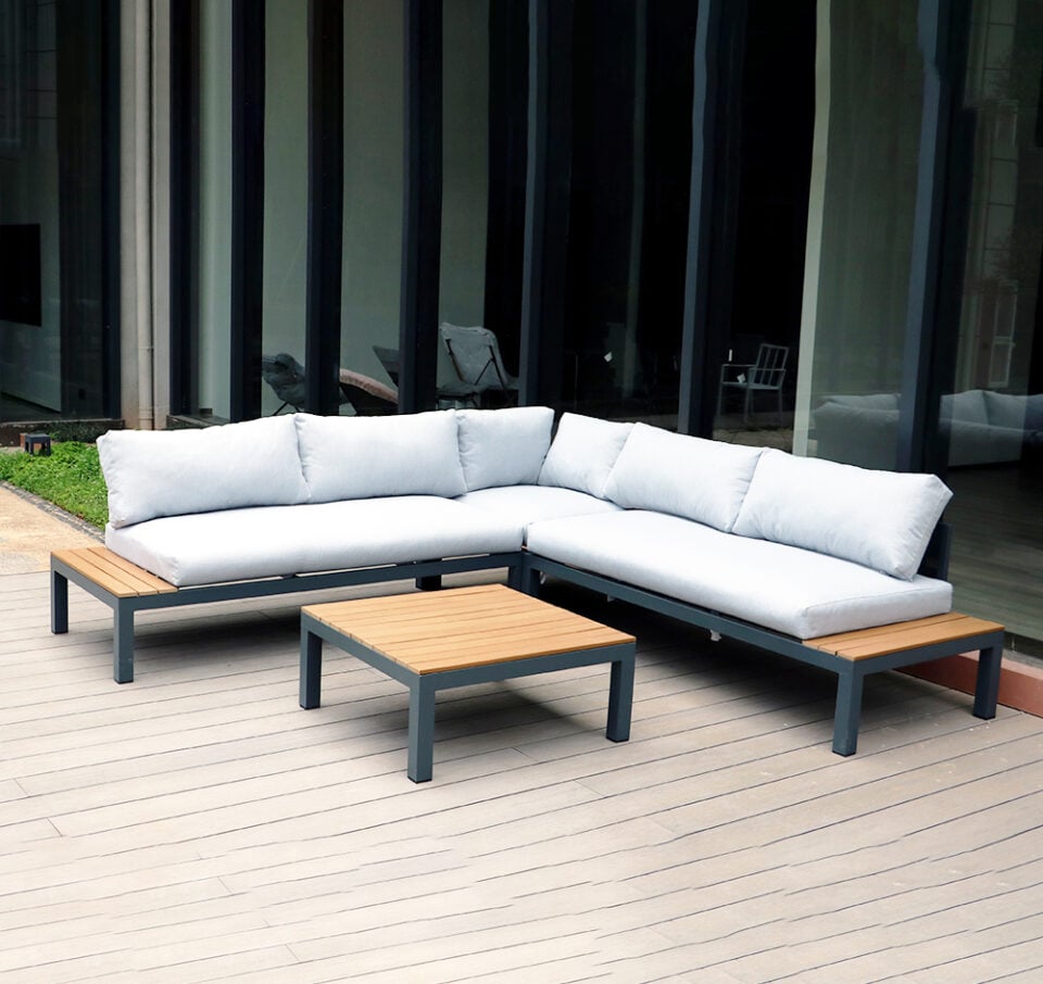 Aluminum Outdoor Space Modular Sofa Set 2021