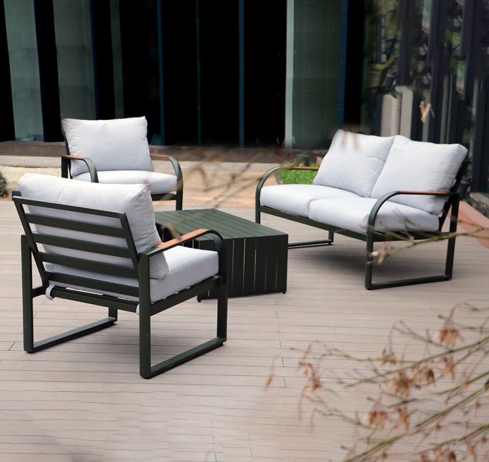 Aluminum Outdoor KD Sofa Set 2016
