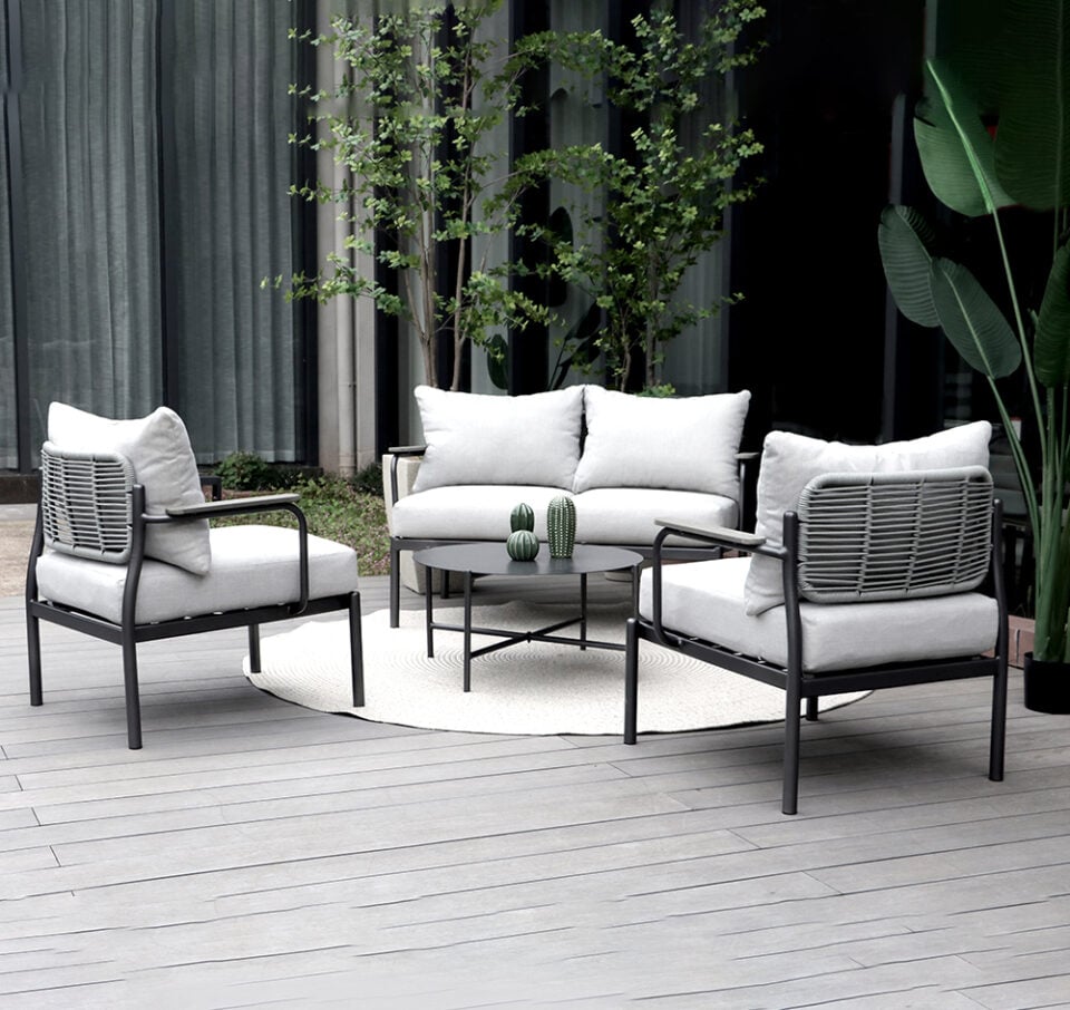 Aluminum Outdoor Sofa Set 4001