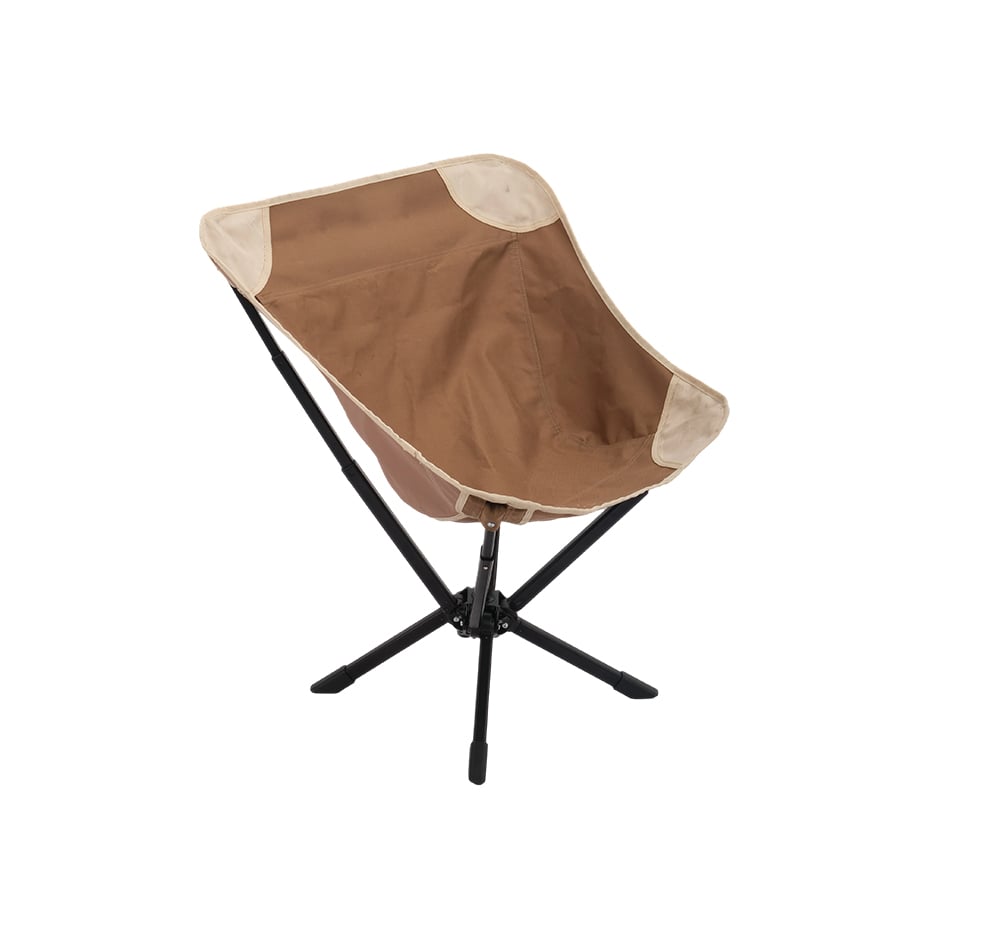 Lightweight Aluminum Oxford Quick Open Fishing Moon Chair Camping Folding Chair