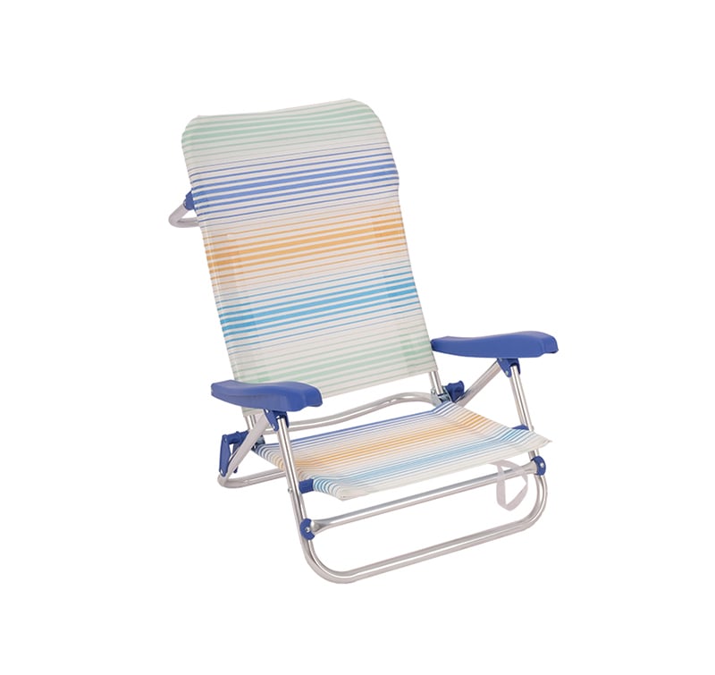 Compact Lightweight Beach Chair with Textilene Fabric