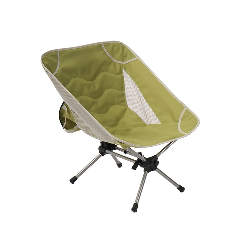 Comfortable Padded Folding Camping Chair Ultralight Chair with Mesh Back Support