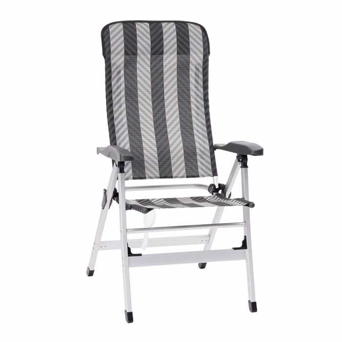 Outdoor Master 5 Position Lightweight Folding Chair Padded Aluminum Camping Chair