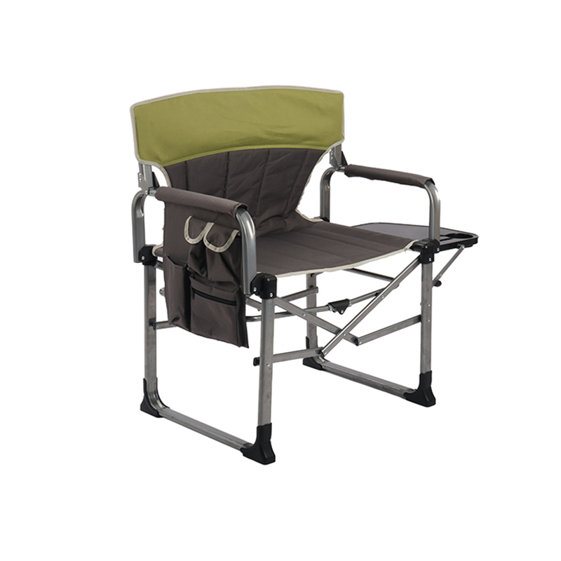 Lightweight Aluminum Director Chair for Easy Folding and Portability