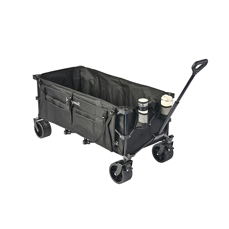 Extra-Long Golf & Fishing Wagon, 180kg High Capacity Hauler