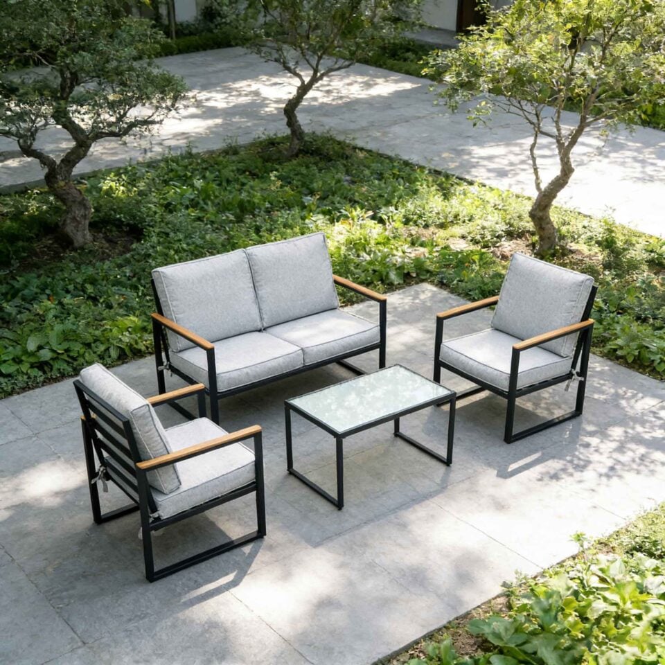 Steel Outdoor Kd Sofa Set 2001